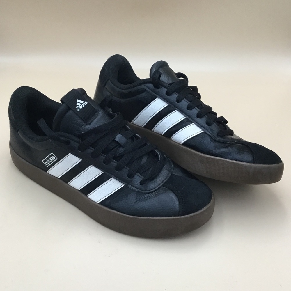 adidas Men's Black Sneakers VL COURT 3.0 LOW